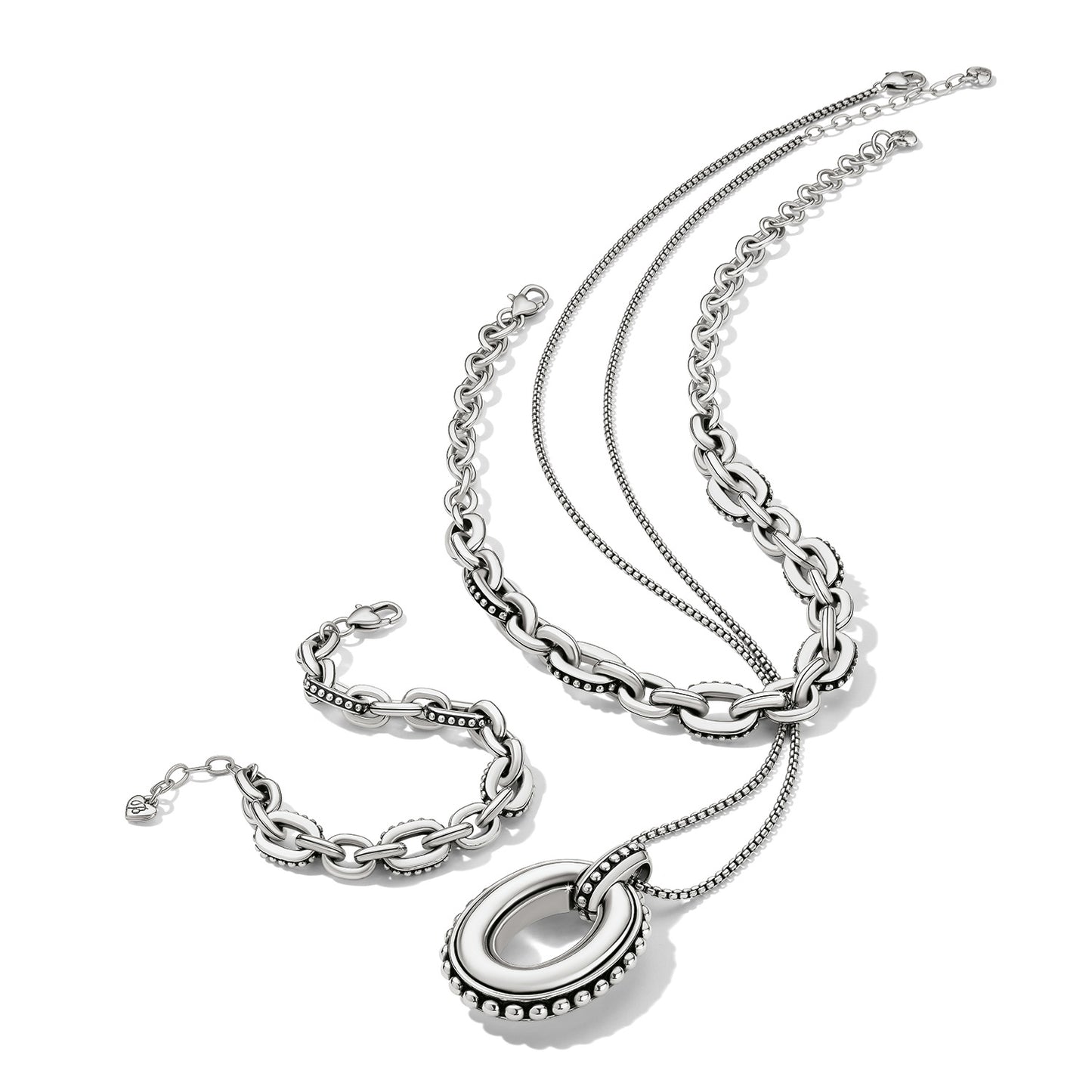 Brighton Pretty Tough Link Pendant Necklace