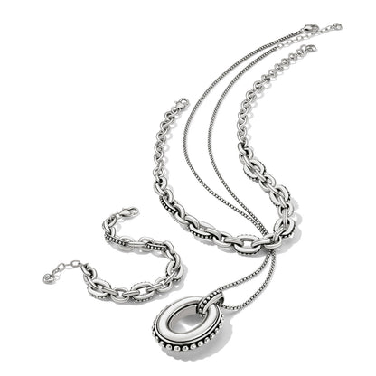Brighton Pretty Tough Link Pendant Necklace