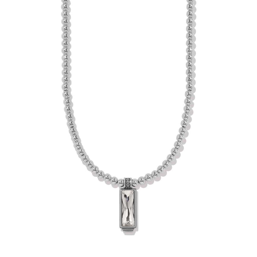 Brighton Meridian Aurora Crystal Drop Necklace, front view