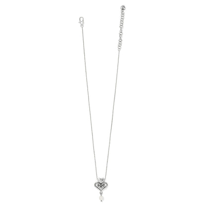 Alcazar Amor Pearl Pendant Necklace