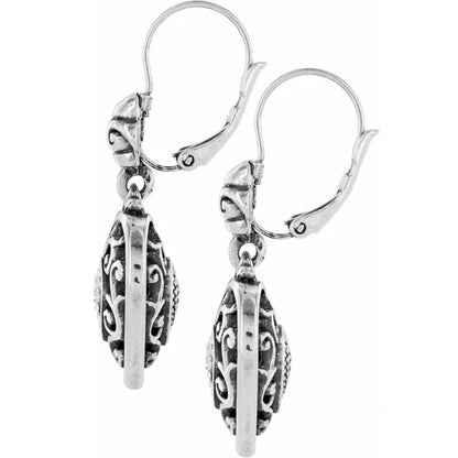 Reno Heart Leverback Earrings