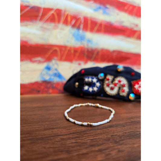 Hope Unwritten Bracelet - White