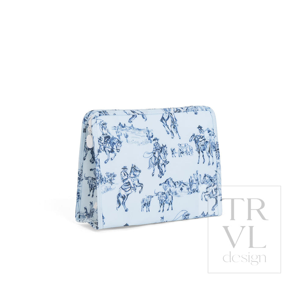 TRVL Design Cowboy Toile Roadie Large open view