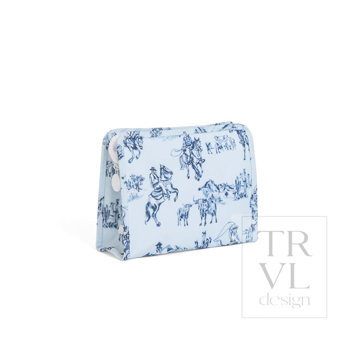 TRVL Design Cowboy Toile Roadie Medium open view