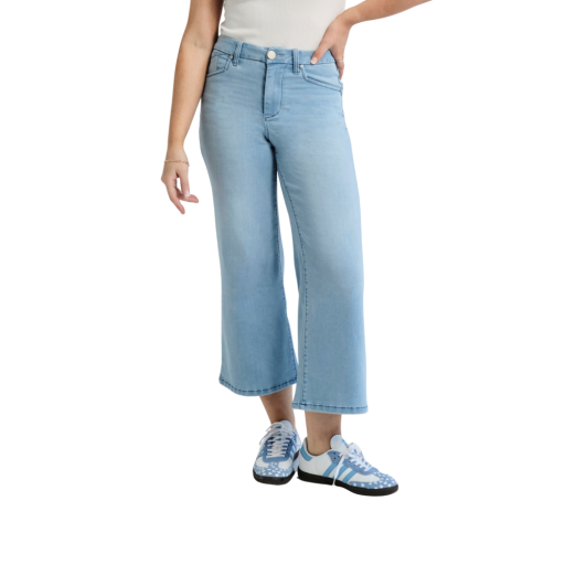 1822 Denim 26" Better Butter High Rise Wide Leg Crop - Chrisley size 00/24