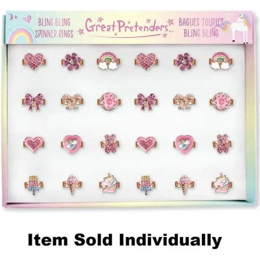 Bling Bling Spinner Rings