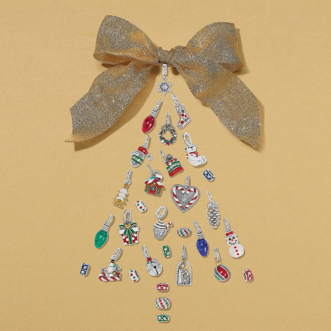 Brighton Christmas Snowman Sleigh charm gift
