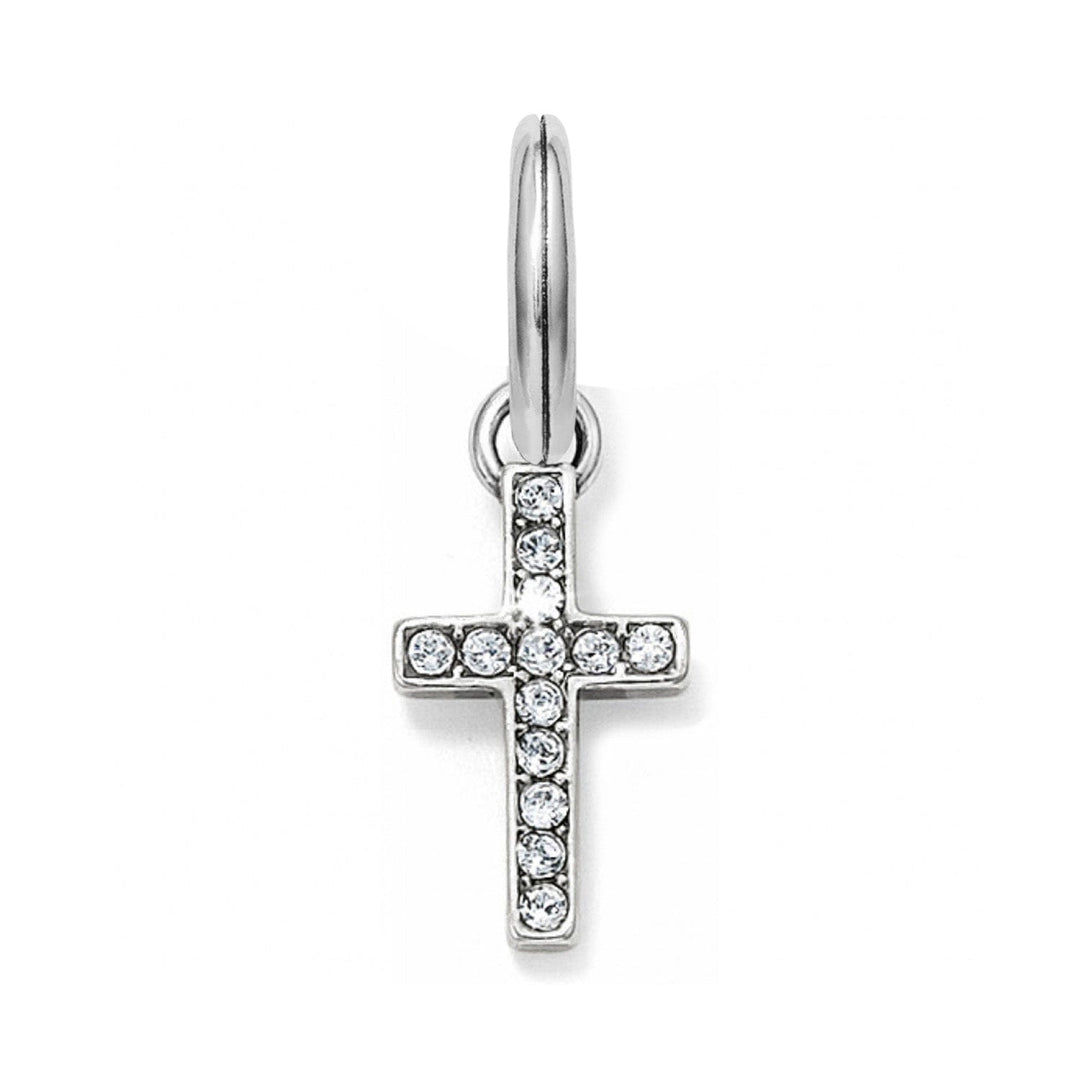 Brighton Starry Night Cross Charm silver faith cross charm