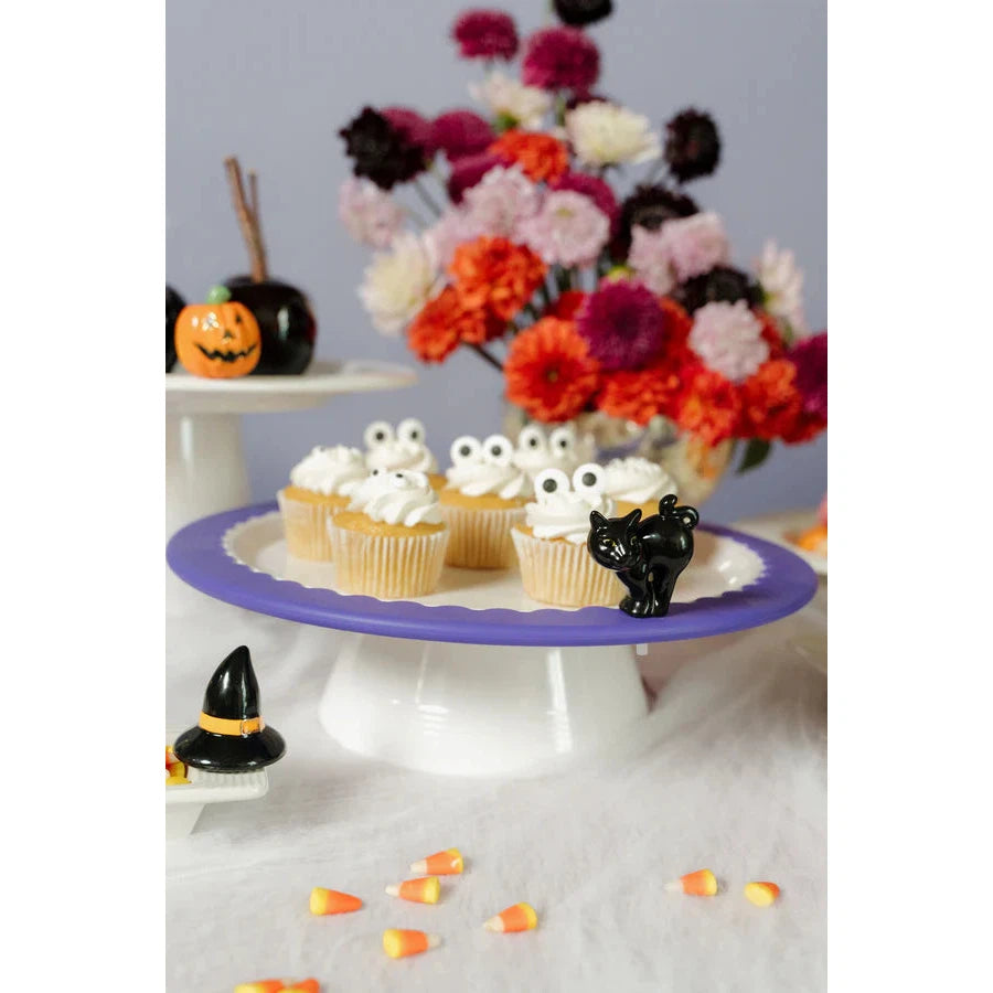 pinstripes melamine round platter