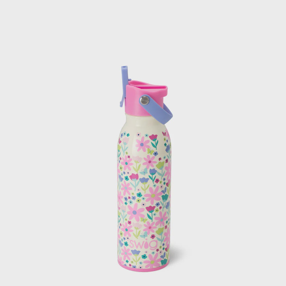 Flower Power Flip &amp; Sip Bottle (16oz)