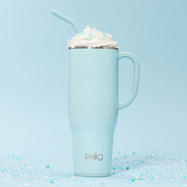SHIMMER AQUAMARINE Mega Mug 40oz