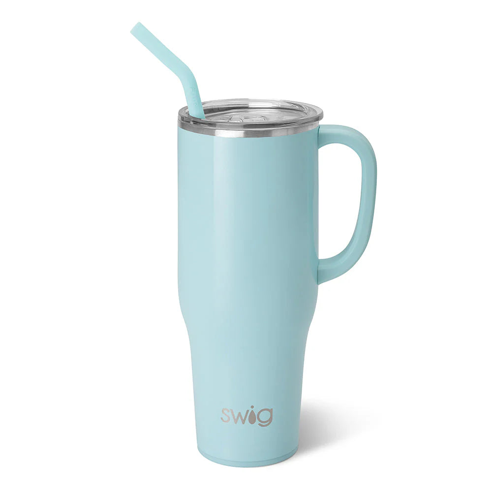Shimmer Aquamarine Mega Mug 40oz - Thumbnail 3