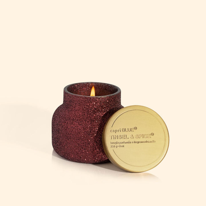 GLAM - Tinsel &amp; Spice Petite Signature Jar,  8 oz