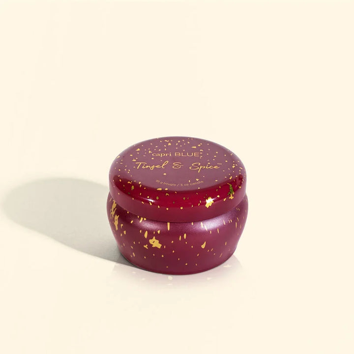 GLIMMER - TINSEL &amp; SPICE MINI TIN, 3 oz