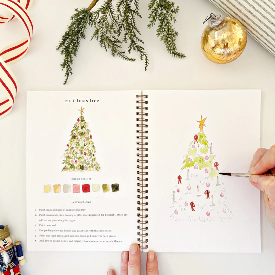 Emily Lex Nutcracker Watercolor Book