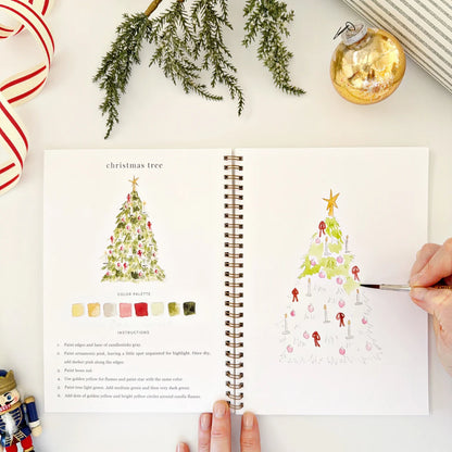 Emily Lex Nutcracker Watercolor Book