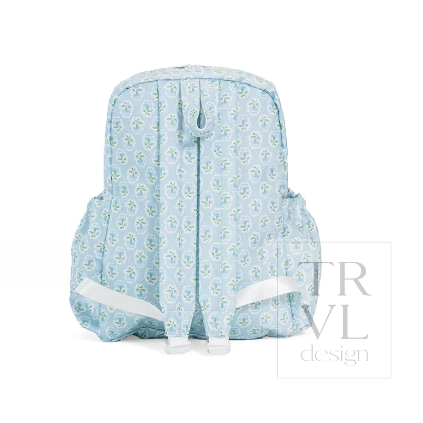 TRVL Design Backpacker - Petite Fleur Blue