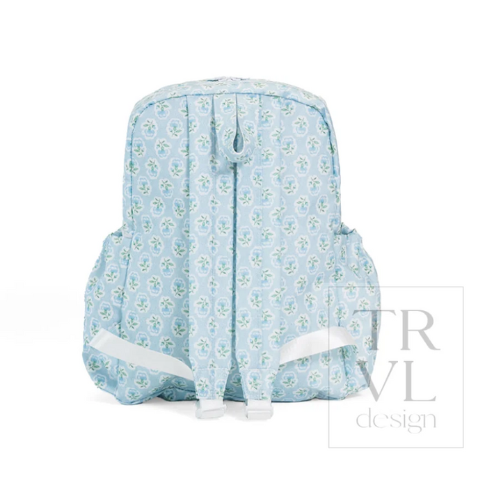 TRVL Design Backpacker - Petite Fleur Blue