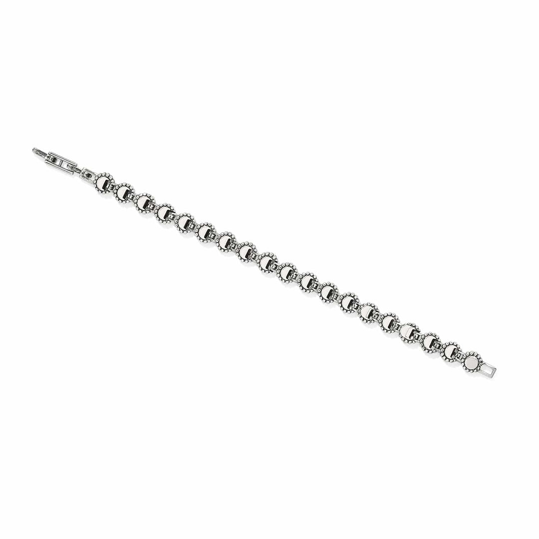 Brighton Twinkle Link Bracelet – Silver &amp; Peridot Crystal Link Bracelet for Women