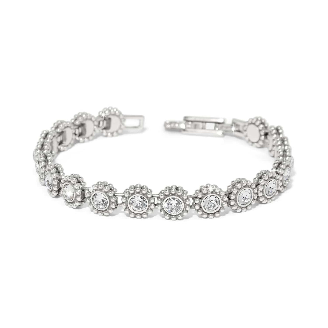 Brighton Twinkle Link Bracelet – Silver &amp; Peridot Crystal Link Bracelet for Women