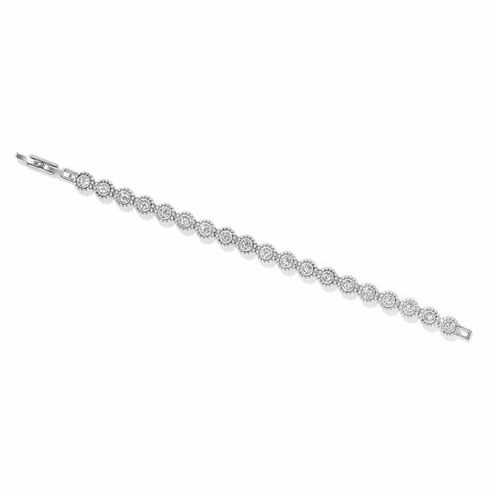 Brighton Twinkle Link Bracelet – Silver &amp; Peridot Crystal Link Bracelet for Women