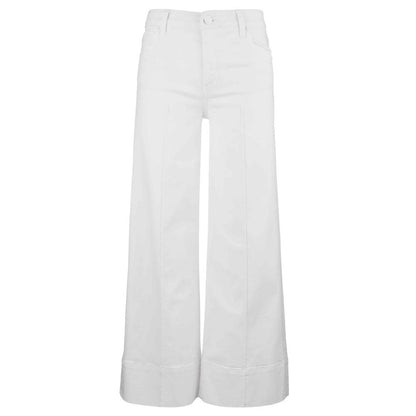 Meg High Rise Front Pin Tuck Wide Hem