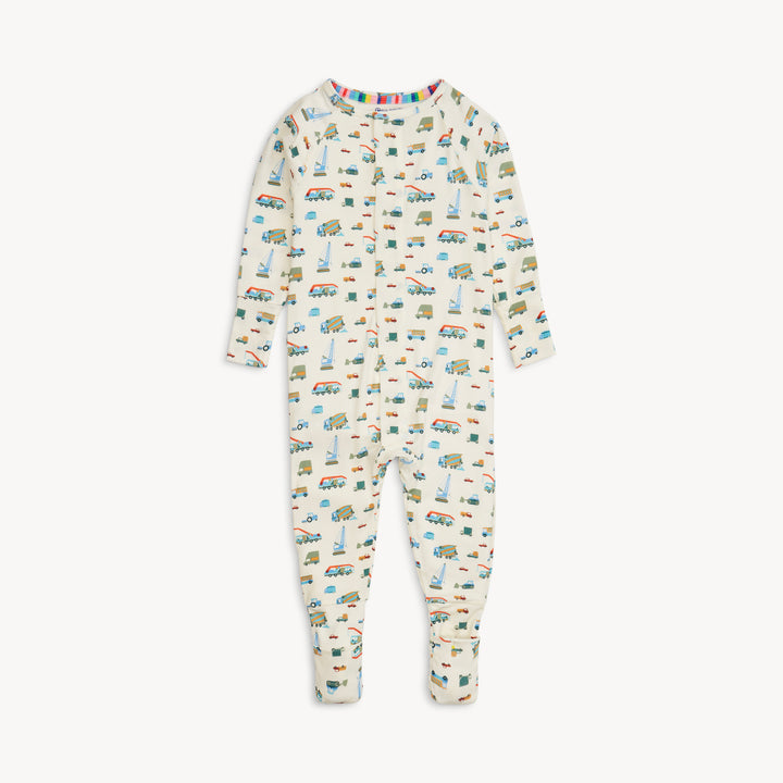 Dumps Like a Truck Modal Magnetic Grow with Me Convertible Coverall