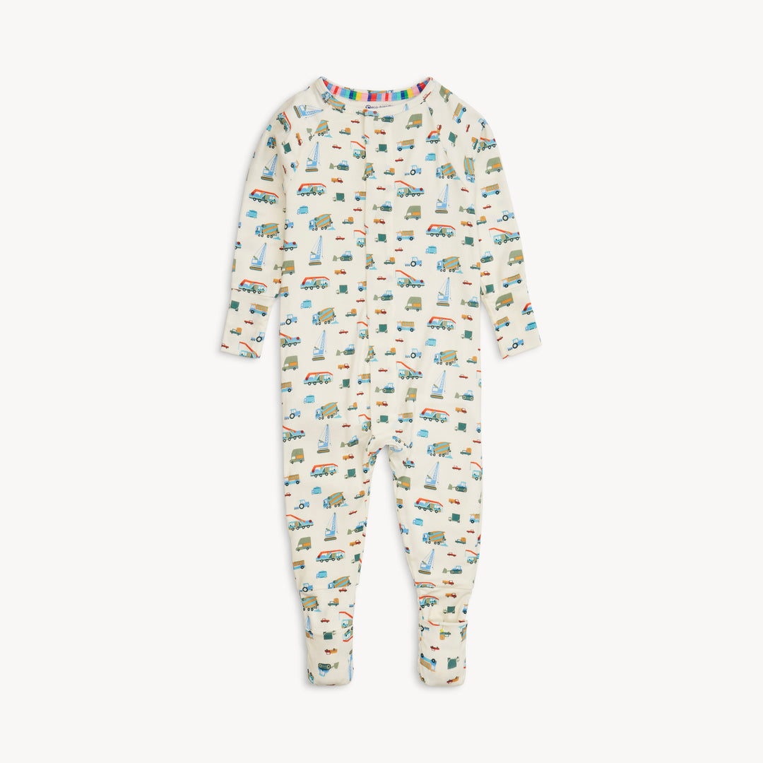 Dumps Like a Truck Modal Magnetic Grow with Me Convertible Coverall
