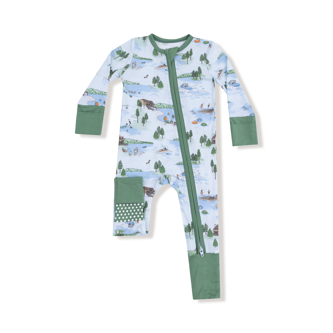 Lake Life - 2 Way Zipper Romper