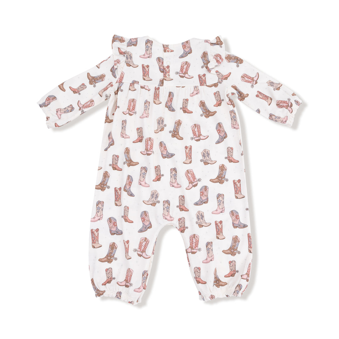Future Cowgirl - Ruffle Sleeve Romper