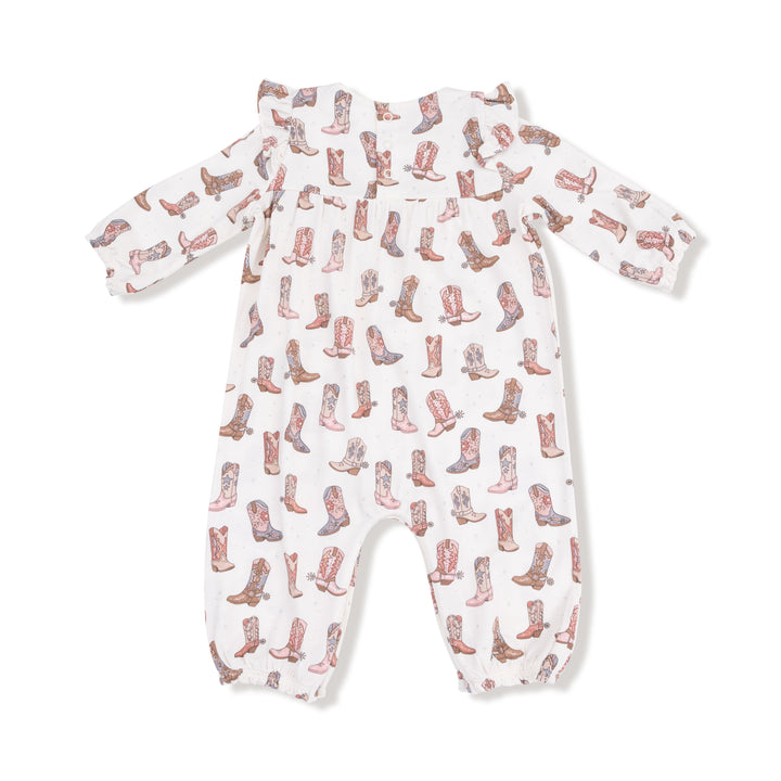 Future Cowgirl - Ruffle Sleeve Romper