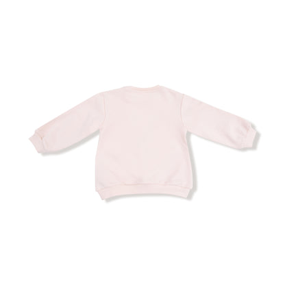 Future Cowgirl - French Terry Oversize Sweatshirt With Silk Screen And Bamboo Baby Bell