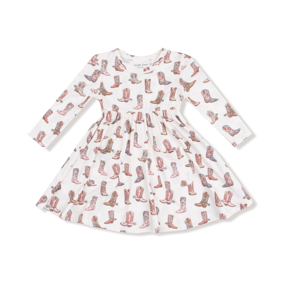 Future Cowgirl - Twirly Long Sleeve Dress
