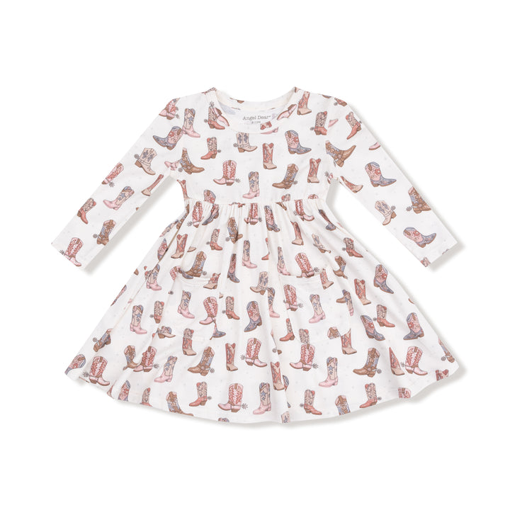 Future Cowgirl - Twirly Long Sleeve Dress