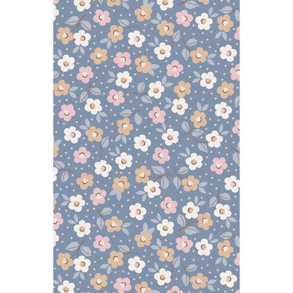 2 Way Zipper Ruffle Back Footie - Country Calico