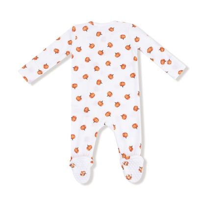 2 Way Zipper Romper - Little Pumpkin