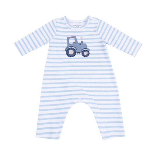 Long Sleeve Snap Shoulder Roper with Tractor Applique