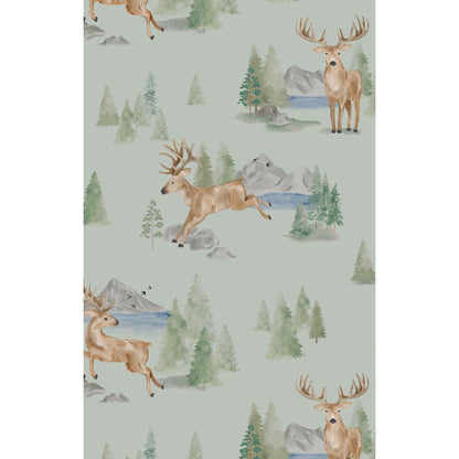 Romper with Contrast Sleeve - Buck Deer