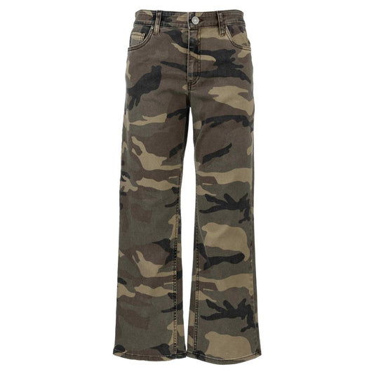 Kelsey Camo High Rise Ankle Flare