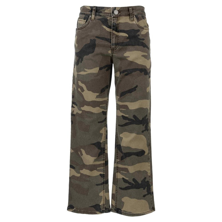 Kelsey Camo High Rise Ankle Flare