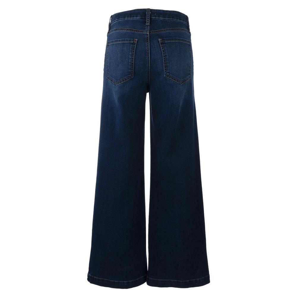 Meg High Rise Wide Leg with Patch Pockets