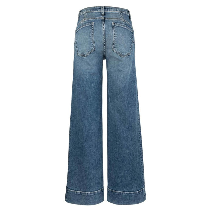 Maya High Rise FAB AB Wide Leg Jean with Back Darts &amp; Wide Hem