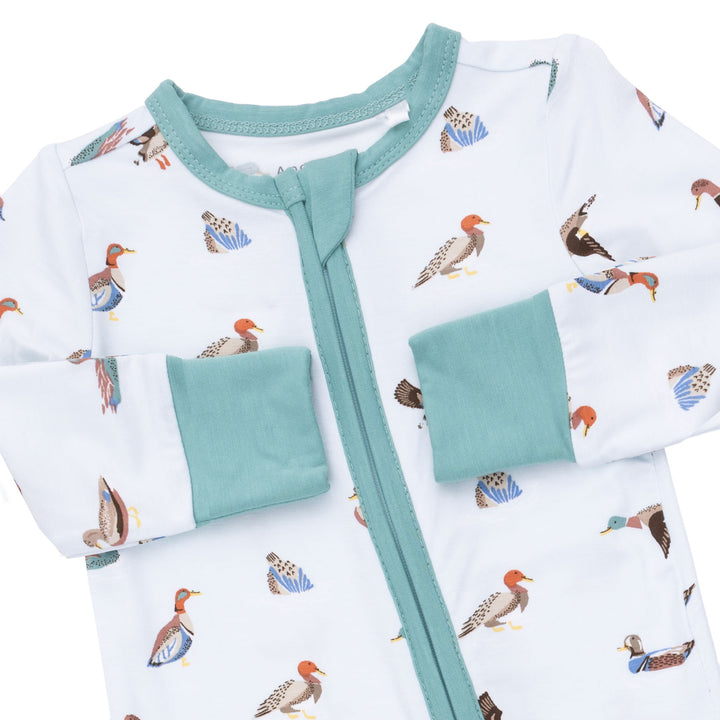 Angel Dear American Ducks - Convertible Romper | Blue