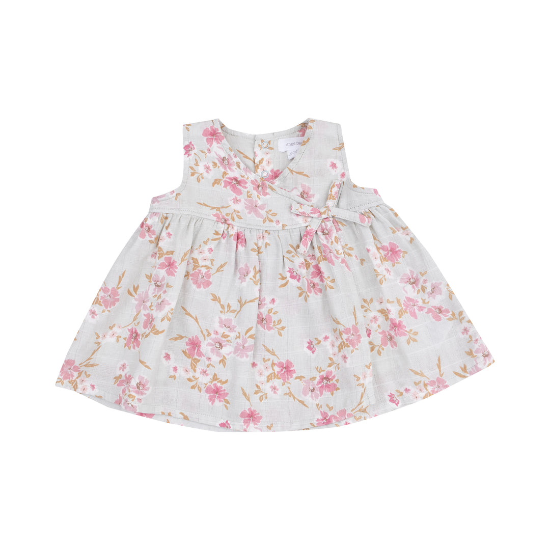 Kimono Dress &amp; Bloomer - Pink Phlox Floral