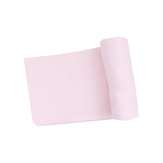 Swaddle Blanket - Solid Muslin Ballerina - 47X47