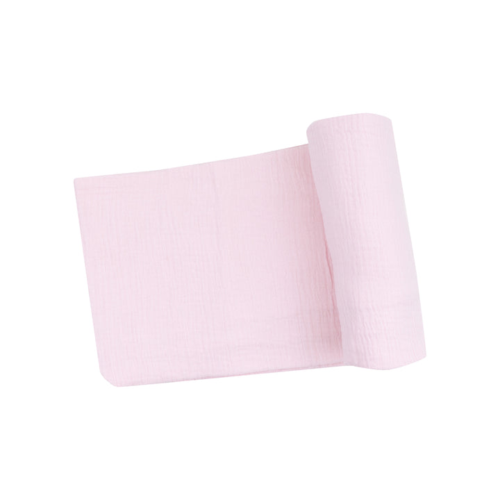 Swaddle Blanket - Solid Muslin Ballerina - 47X47