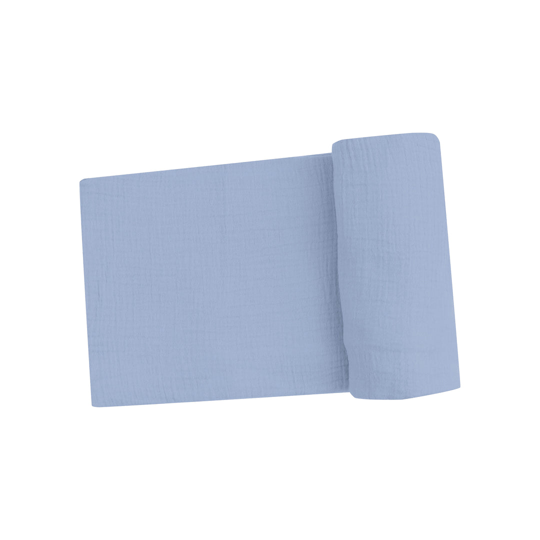 Swaddle Blanket - Solid Muslin Dusty- 47X47