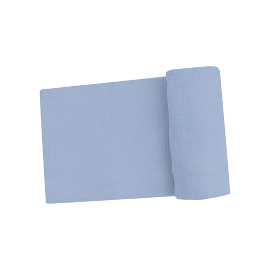 Swaddle Blanket - Solid Muslin Dusty- 47X47