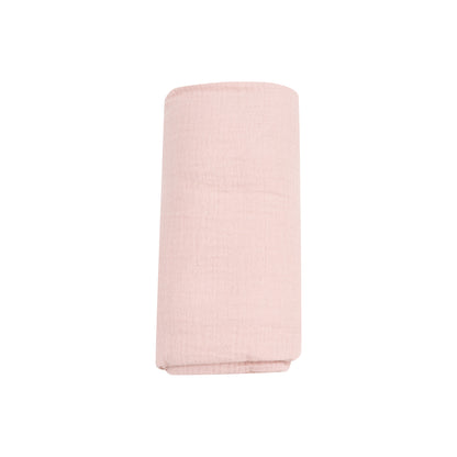 Swaddle Blanket - Solid Muslin Rose Smoke - 47X47