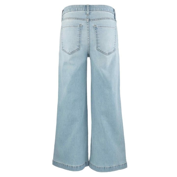 Meg High Rise Wide Leg with Patch Pockets